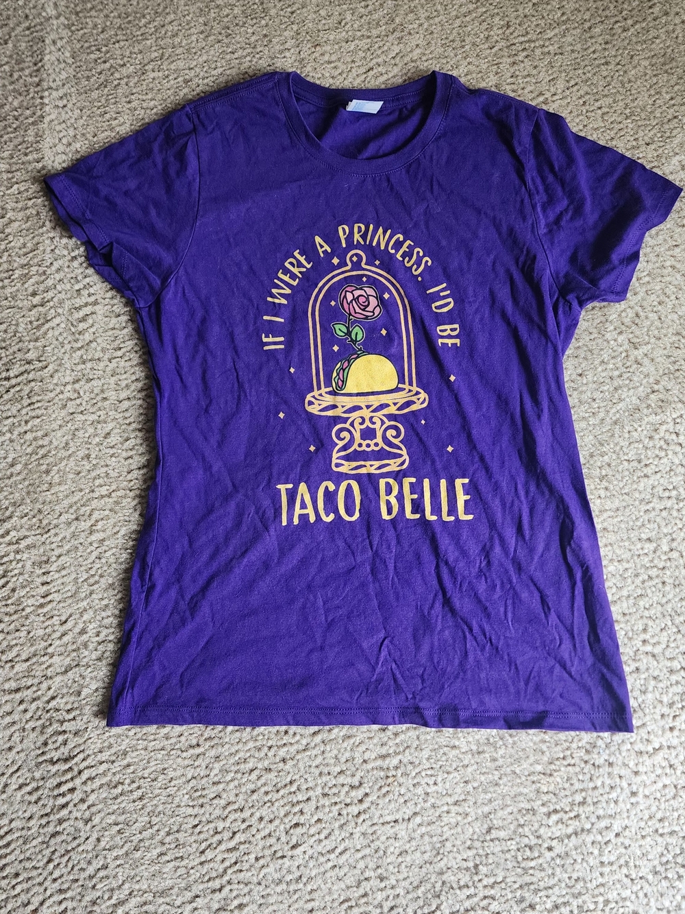 💜 Purple 'Taco Belle' Graphic Tee